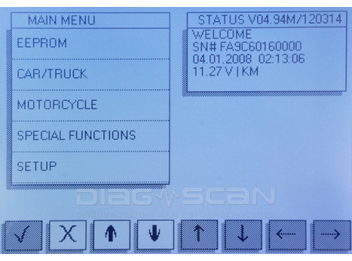 Корректор одометров Digiprog 3 V4.94 (Полный комплект)